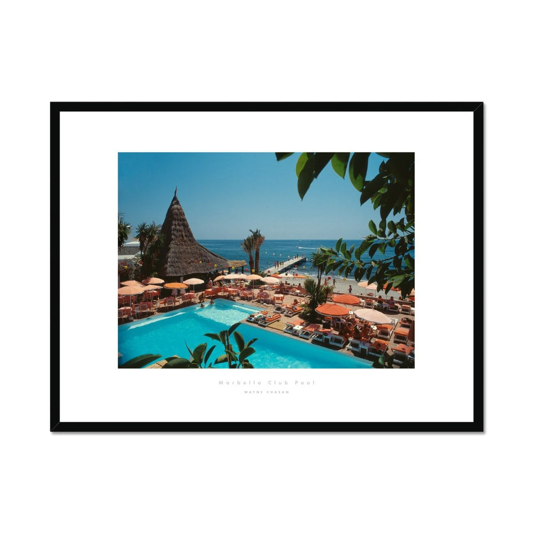 Marbella Club Pool · 1980's